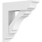 Ekena Millwork Standard Olympic Architectural Grade PVC Bracket with Traditional Ends, 3"W x 14"D x 14"H BKTP03X14X14OLY01 - alternate 1